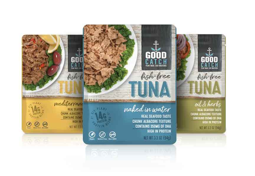 good catch plant-based tuna products