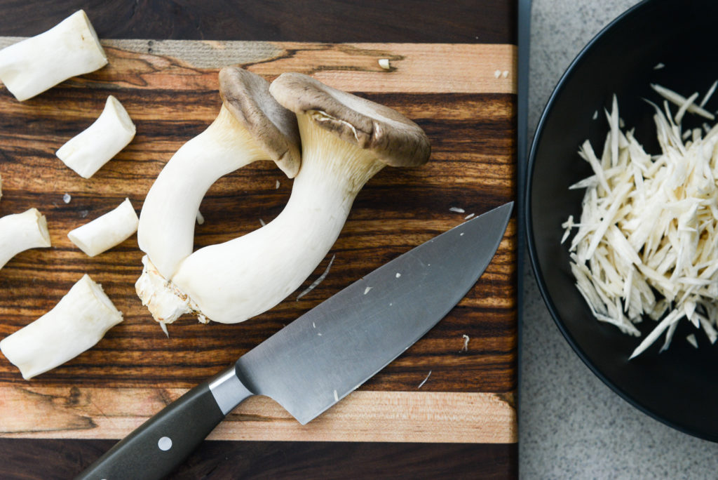 Mushroom Chick'n Noodle Soup