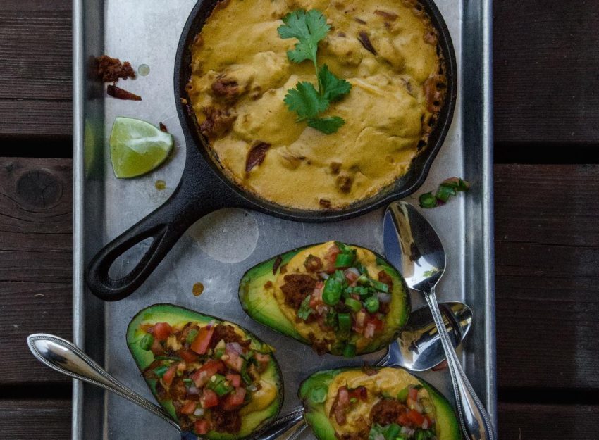 Baked-and-Stuffed-Avocados-with-Queso-and-Field-Roast-Sausage-3656-850x625