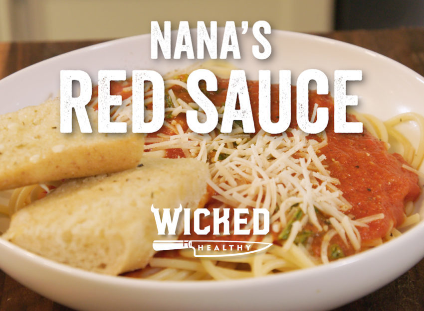 nana's red sauce video