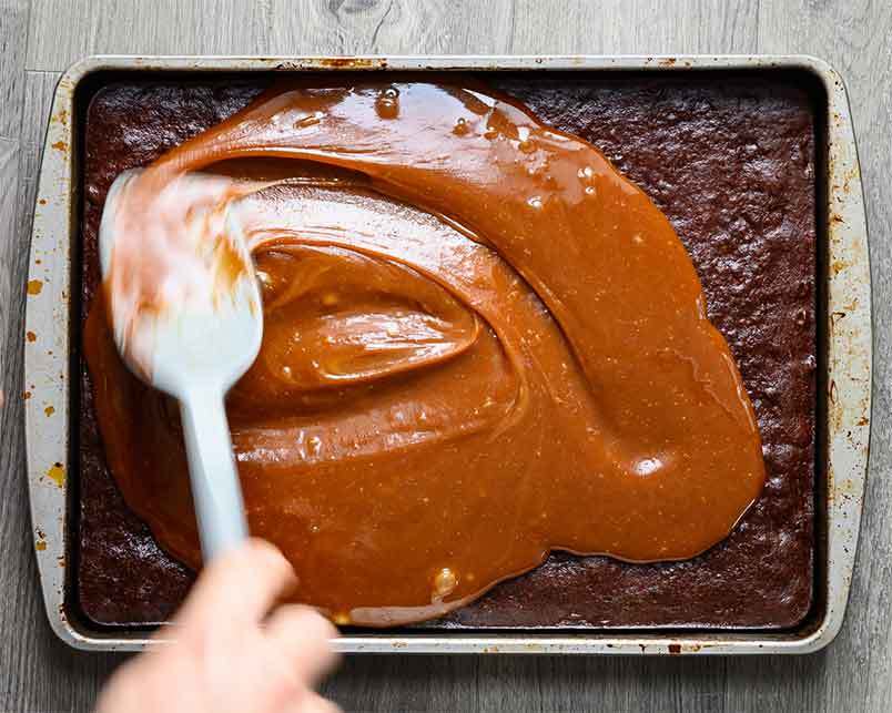 vegan brownies recipe with carmel