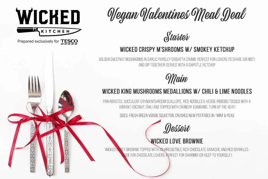 vegan valentines day menu
