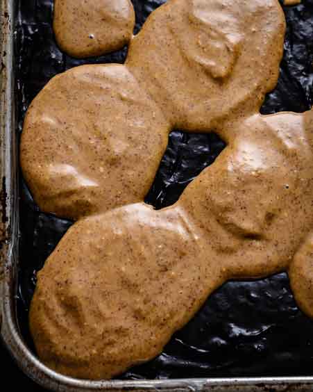 brownie végétalien