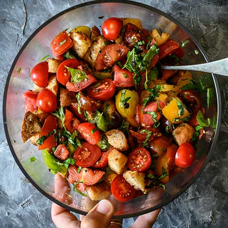 Panzanella Salad Recipe Step by Step