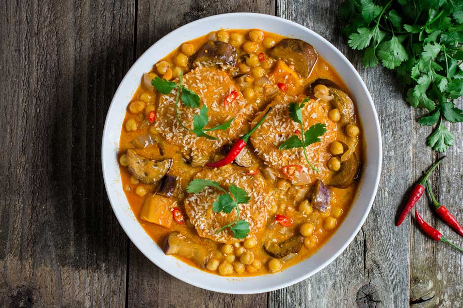 curry de potiron réconfortant
