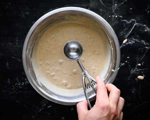pastella per frittelle di grano saraceno