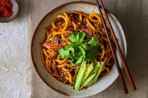 vegan spicy noodles recipe for one