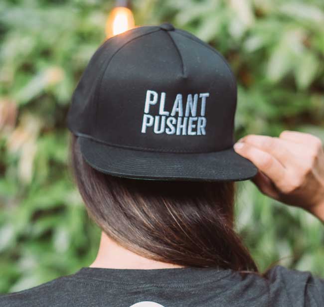 plant pusher hat