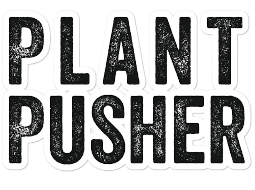 wicked healthy plant pusher stickers