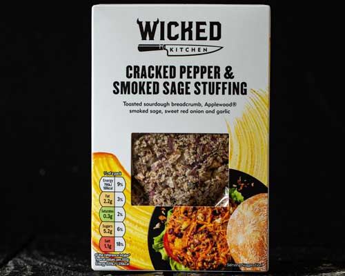 Cracked Pepper & Smoked Sage Stuffing wicked tesco