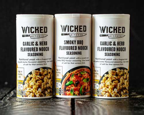 TESCO WICKED NOOCH PRODUCTS