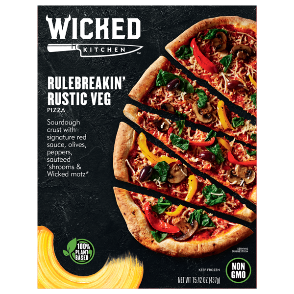 Rulebreakin’ Rustic Veg Pizza