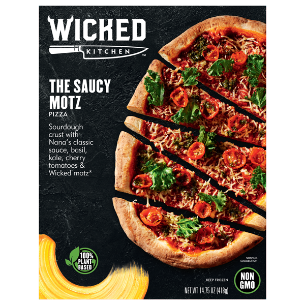 the saucy motz pizza