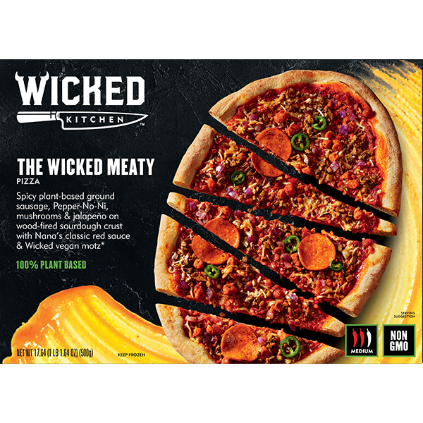 wicked meaty pizza