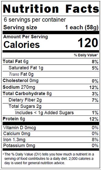 WK-nutrition-facts-Chorizo-bangers-2