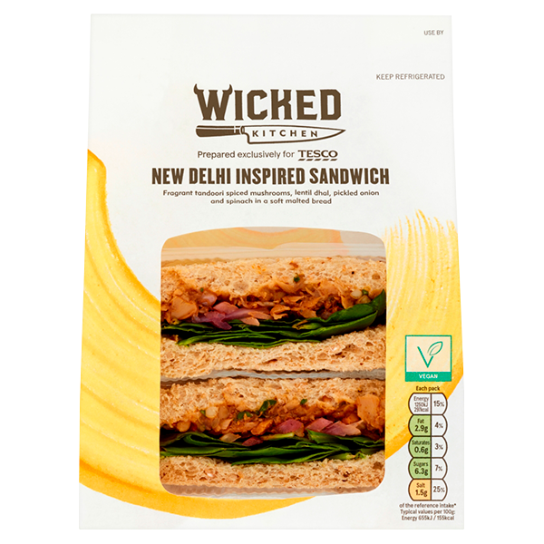 Sandwich inspiré de New Delhi