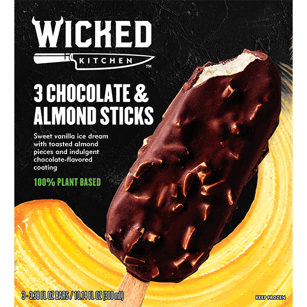 3 Chocolate & Almond Sticks