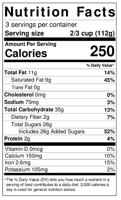 wicked kitchen mint chocolate chip ice cream nutrition facts