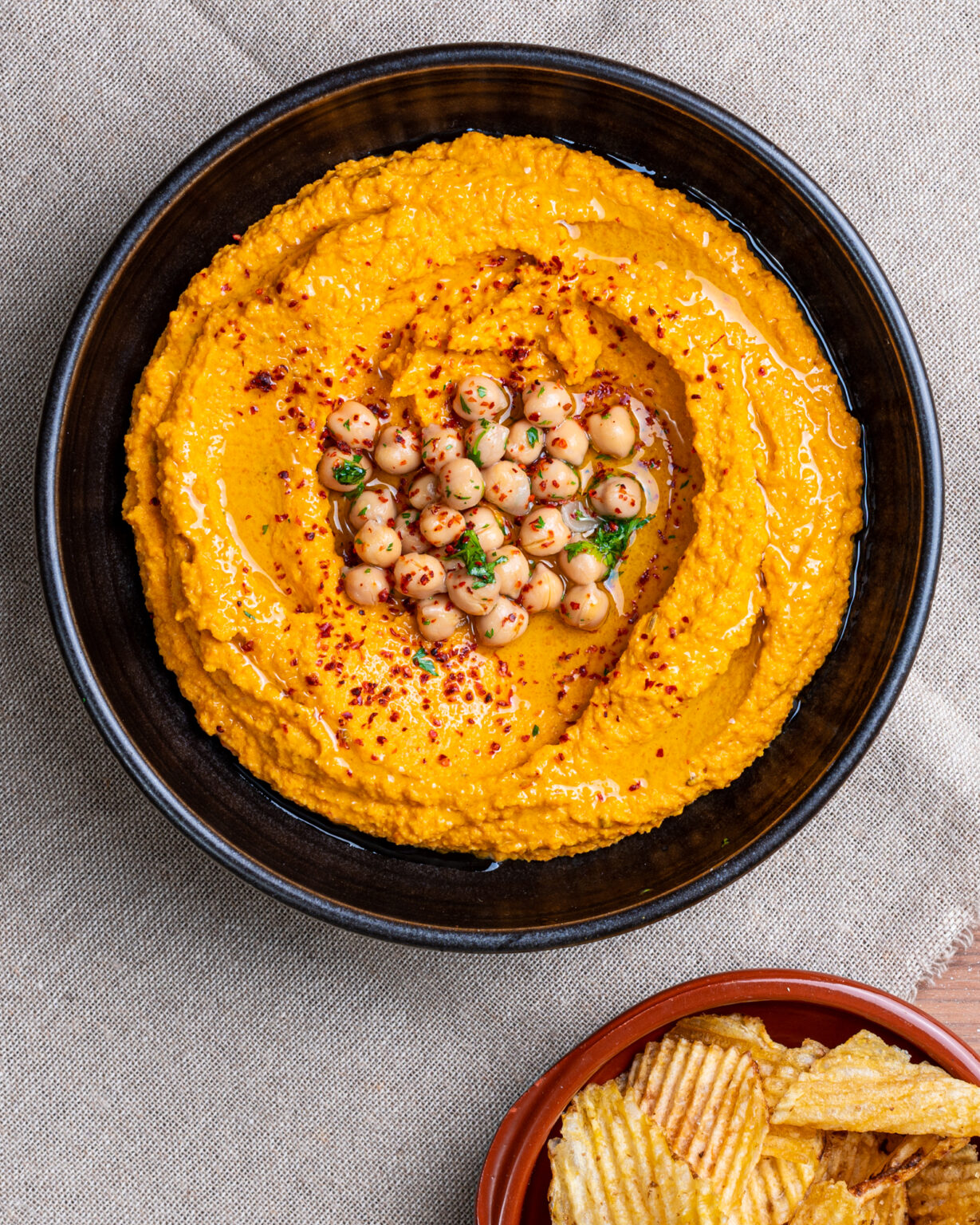 Hummus Is Where The Heart So Try This Roasted Carrot Hummus Recipe!