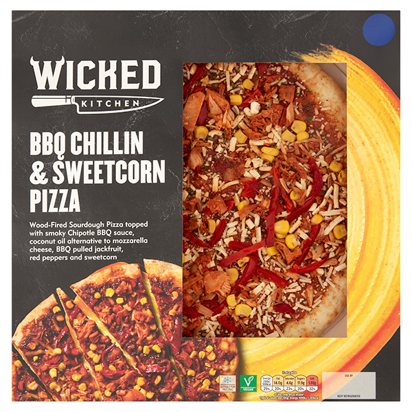 BBQ Chillin Sweetcorn Pizza