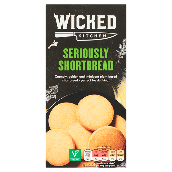 Wicked Kitchen Seriamente Shortbread