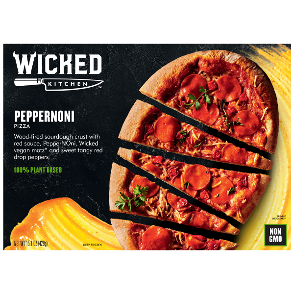 peppernoni vegansk pizza