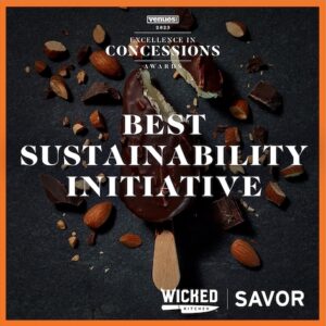 VenuesNow Best Sustainability Initiative -palkinto Wicked Kitchenille