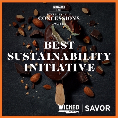 Prix ​​VenuesNow de la meilleure initiative de développement durable pour Wicked Kitchen
