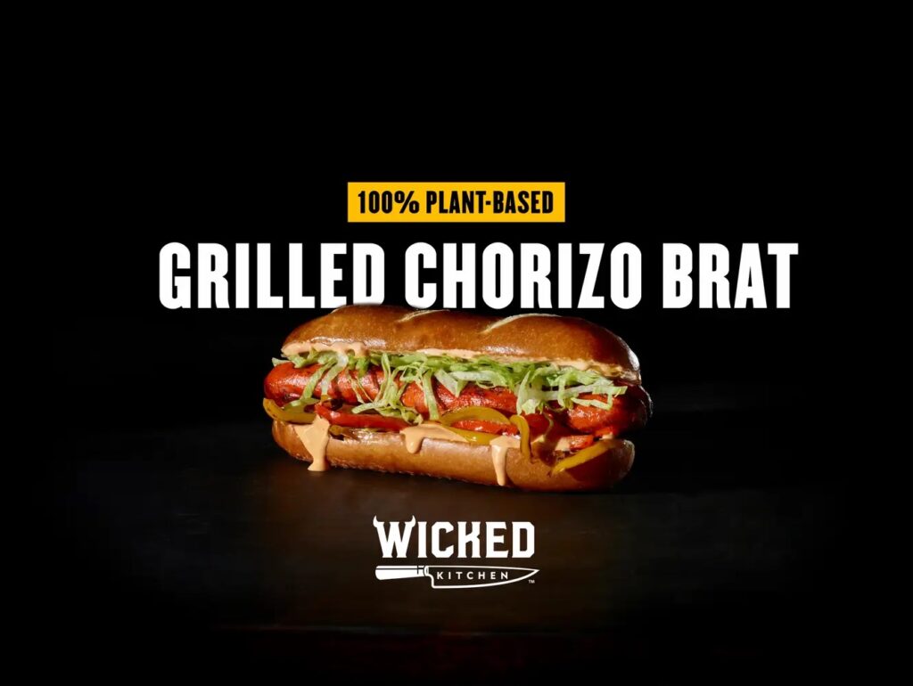 Wicked Kitchen Grilled Chorizo Brat