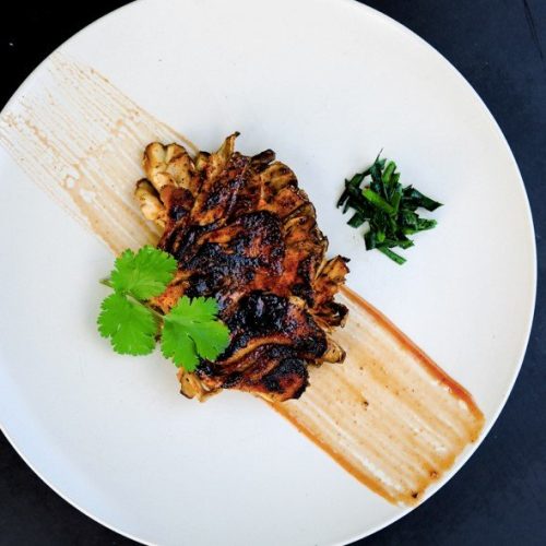 BLACKENED MAITAKE BREAST
