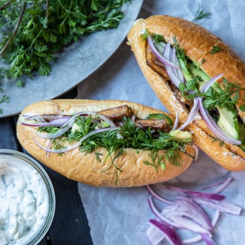 Lemongrass Tofu Bánh Mì