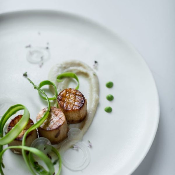King-Oyster-Scallops-with-Shaved-Asparagus-and-Corona-Butter_credit-Eva-Kosmas-Flores-683x1024