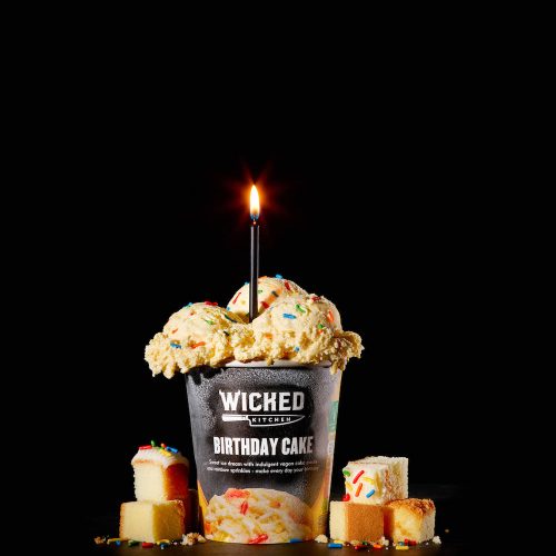 Wicked Kitchen Birthday Cake ice cream