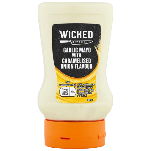 wicked kitchen vegan mayo garlic with caramelized onions