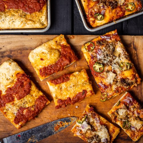 Wicked Kitchen_Sheet Pan Pizza_Overhead