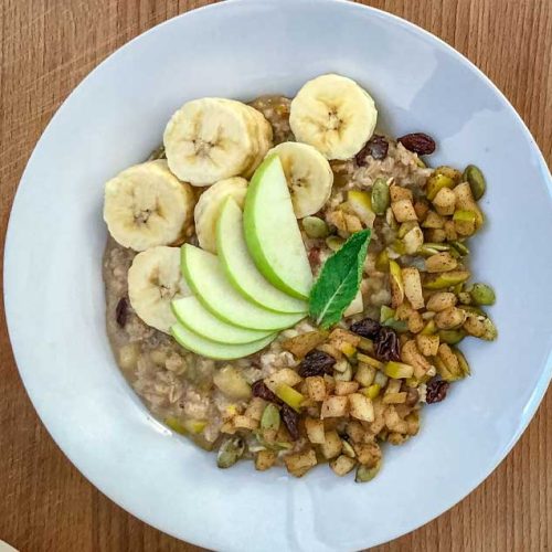 apple pie oatmeal