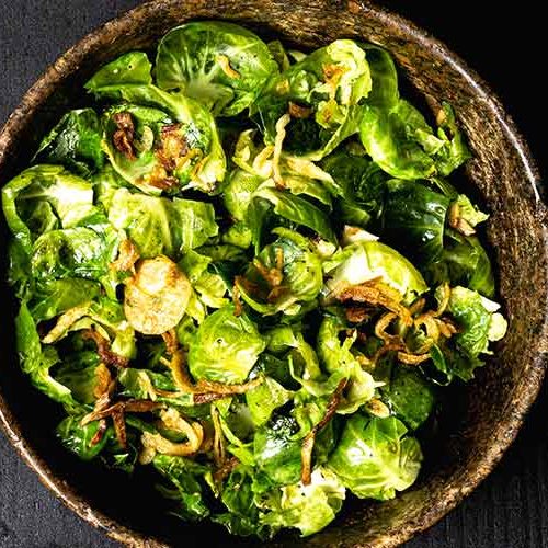 brussels sprout leaves