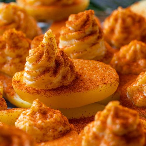 deviled potatoes