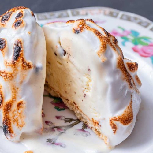 vegan baked Alaskas