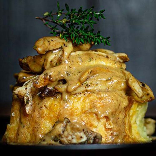 potato wellington turkey gravy