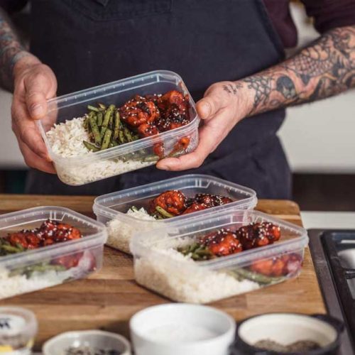 Vegan Chinese meal prep