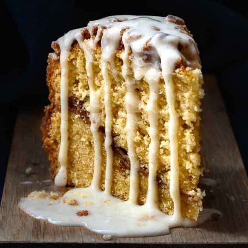 Cinnamon Streusel Vegan Cake Recipe for Cinnamon Streusel