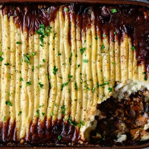 vegan cottage pie