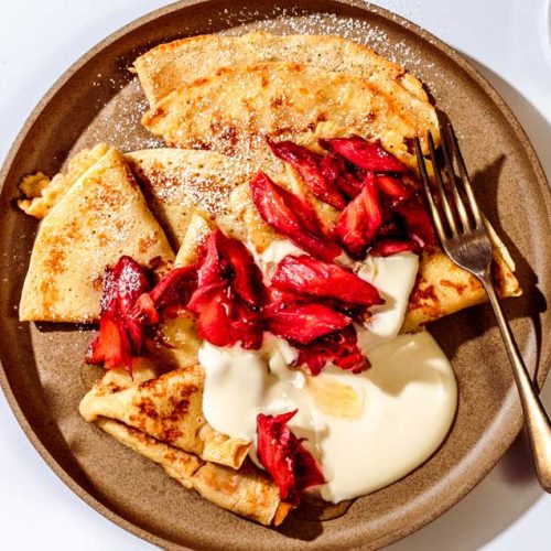 vegan crepe recipe