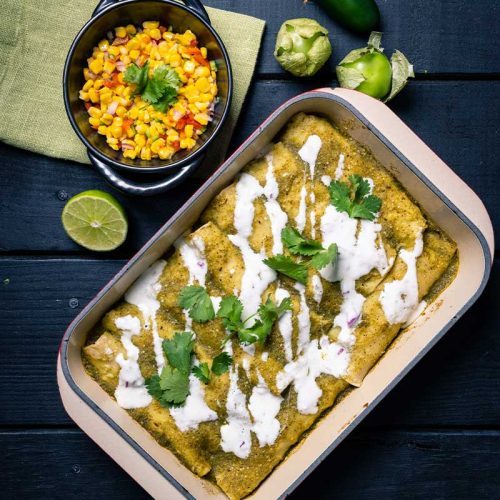 vegan enchiladas