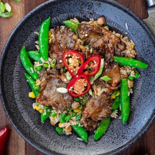 vegan fried rice