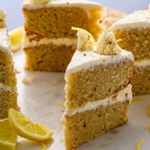 vegan lemon cake