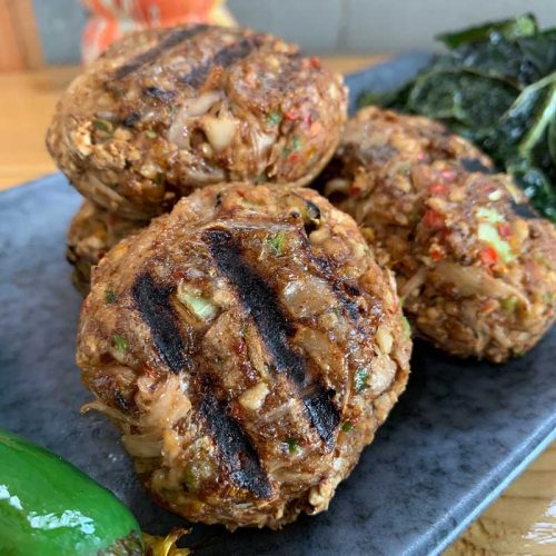 vegan tuna cake